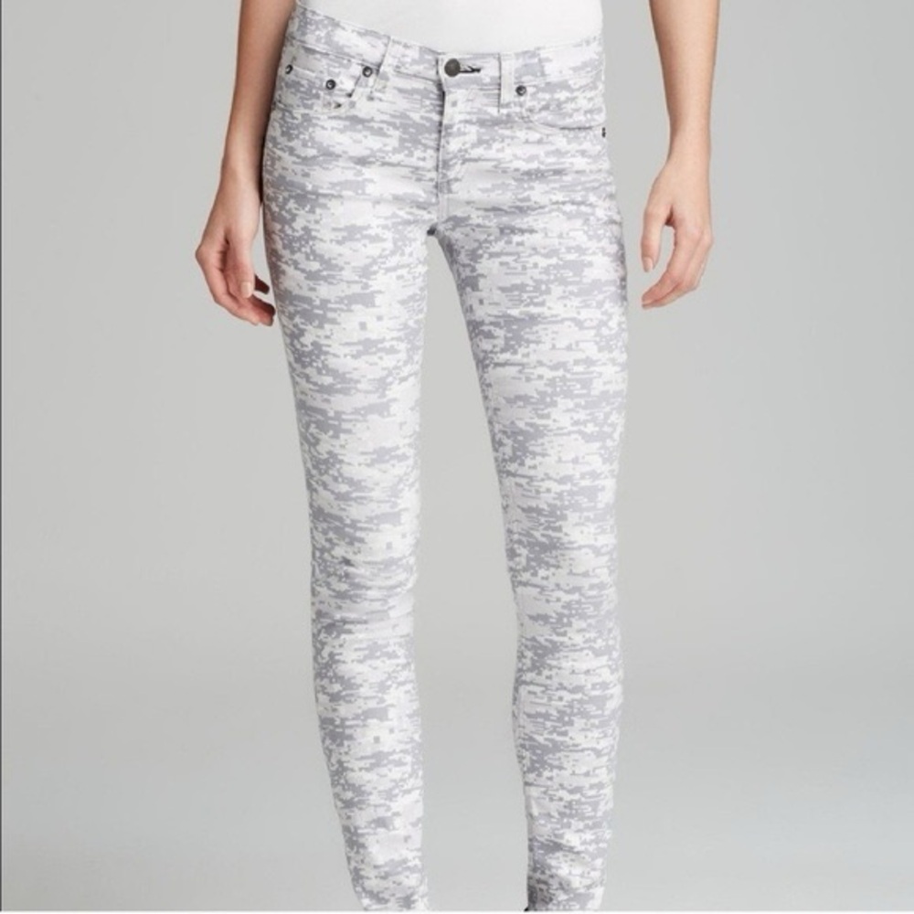 Rag & Bone Camouflage Skinny Jeans